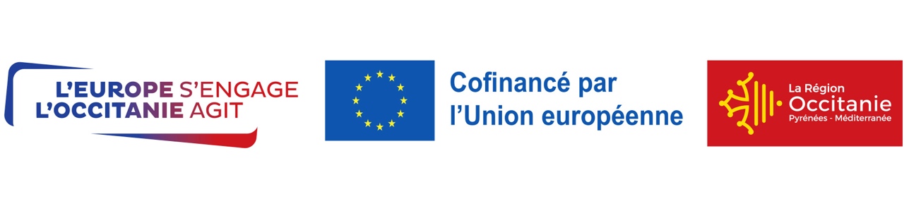 L’Europe s’engage en Occitanie — Cofinancé par l’Union européenne, La Région Occitanie